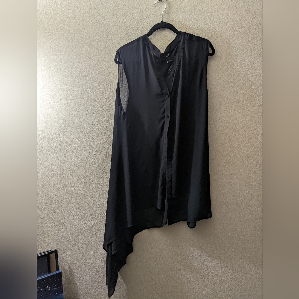 Sheer Asymmetrical Torrid Tank